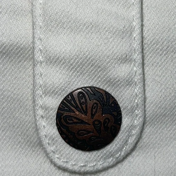 Prana‎  denim zip jacket Size Medium - Picture 8 of 11